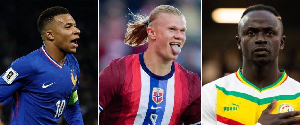 En caso de clasificar al Mundial 2026, la Verde enfrentará a las estrellas Mbappé, Haaland y Mané.