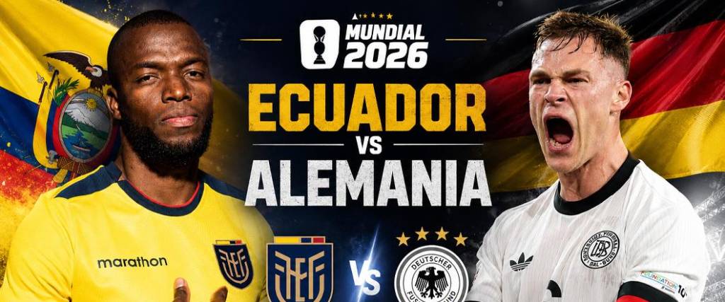 Ecuador enfrenta a Alemania en un partido clave para seguir con vida en la Copa del Mundo.