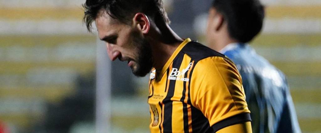 Luciano Ursino, baja en The Strongest para visitar a Nacional Potosí 