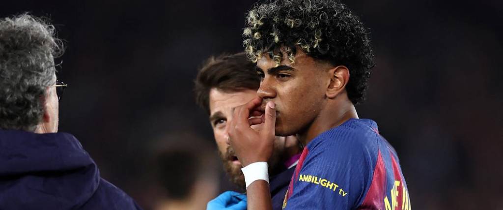 El joven atacante del Barcelona se perderá los partidos del equipo culé en la Liga de España por una lesion.