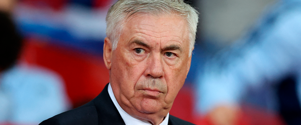 Carlo Ancelotti, técnico del Real Madrid. 