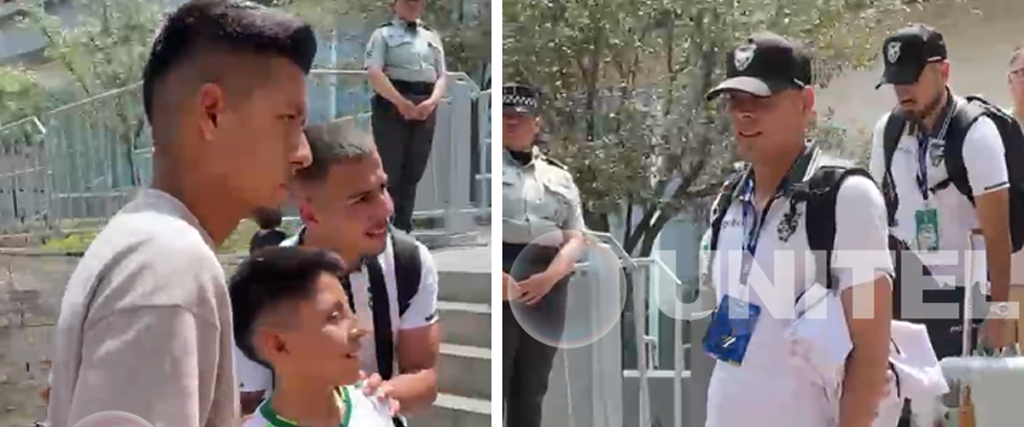 Los hinchas despidieron a los seleccionados 