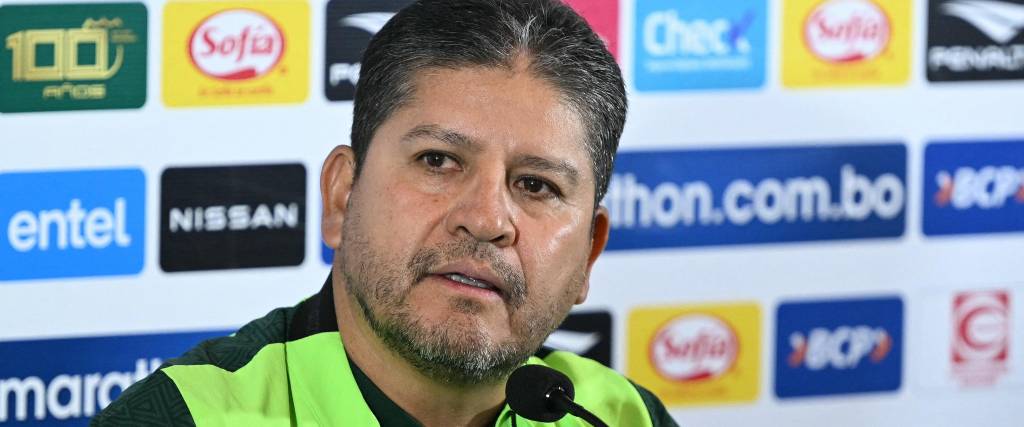 Oscar Villegas, técnico de la selección boliviana