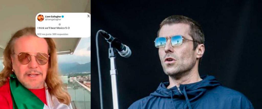 Fher el cantante de Maná respondió a un comentario de Liam Gallagher, vocalista de Oasis
