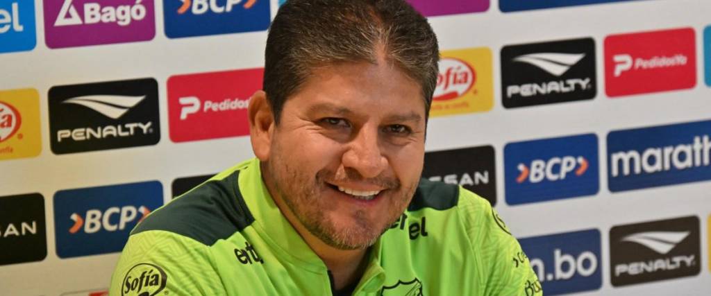 Óscar Villegas, técnico de la selección boliviana