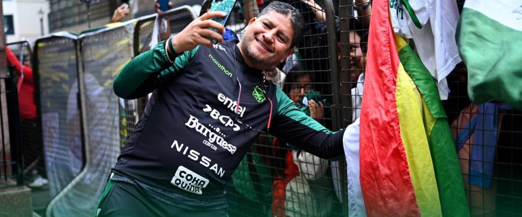 Oscar Villegas, técnico de la selección boliviana