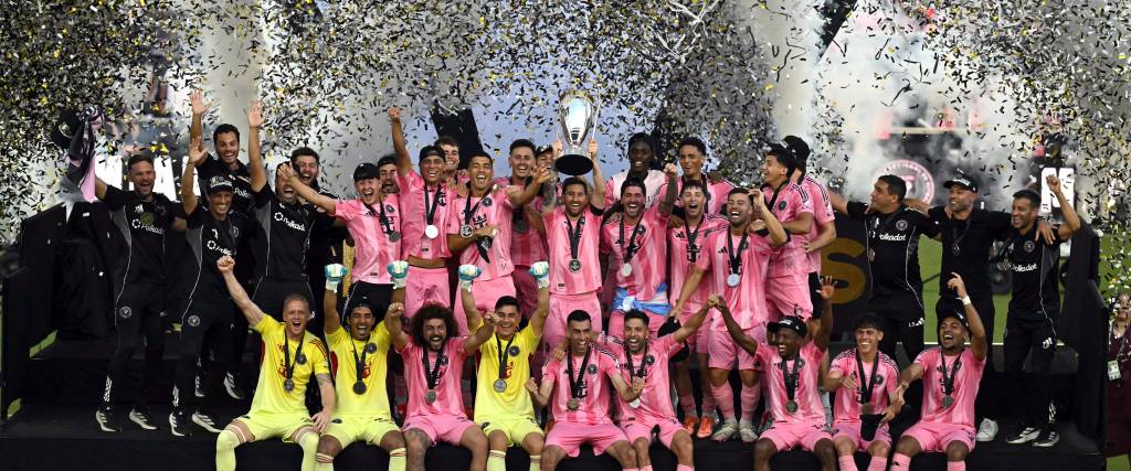 Inter Miami celebra su conquista en la MLS