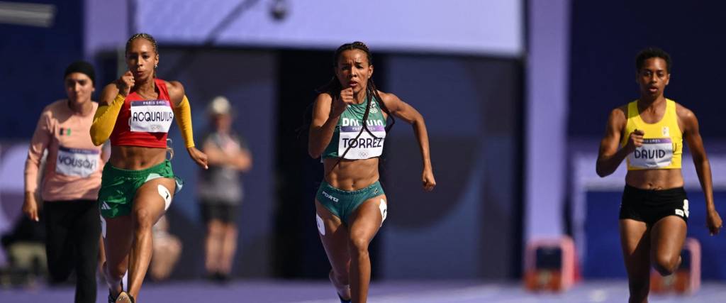 Guadalupe Torrez en plena competencia