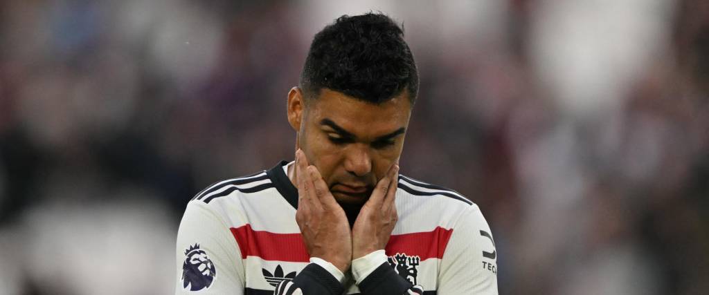 Casemiro, tras la derrota. 