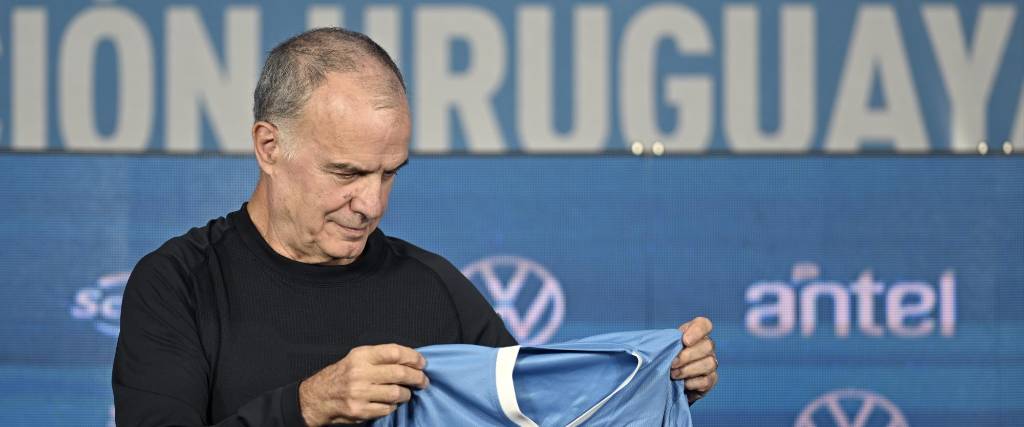 El DT argentino Marcelo Bielsa