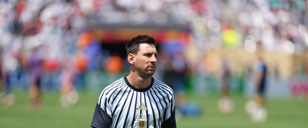 Lionel Messi, jugador de Argentina 