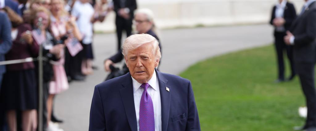 El presidente de Estados Unidos, Donald Trump