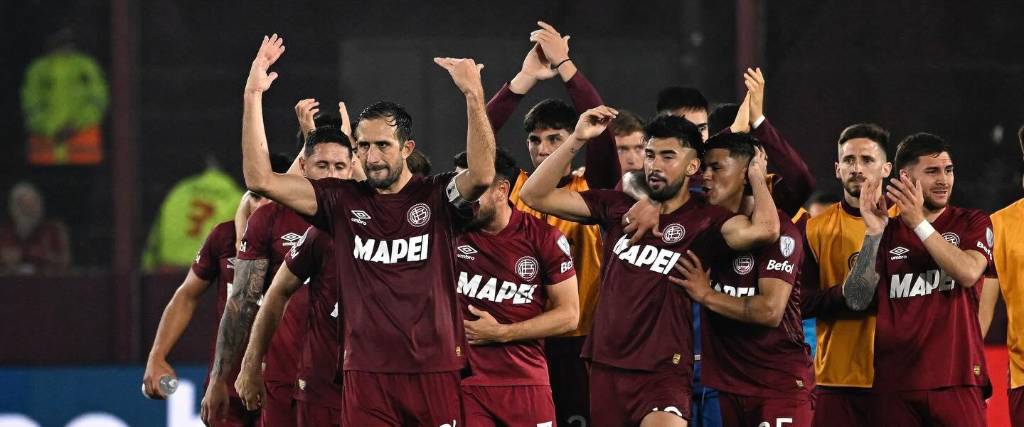 Jugadores del “granate” argentino.