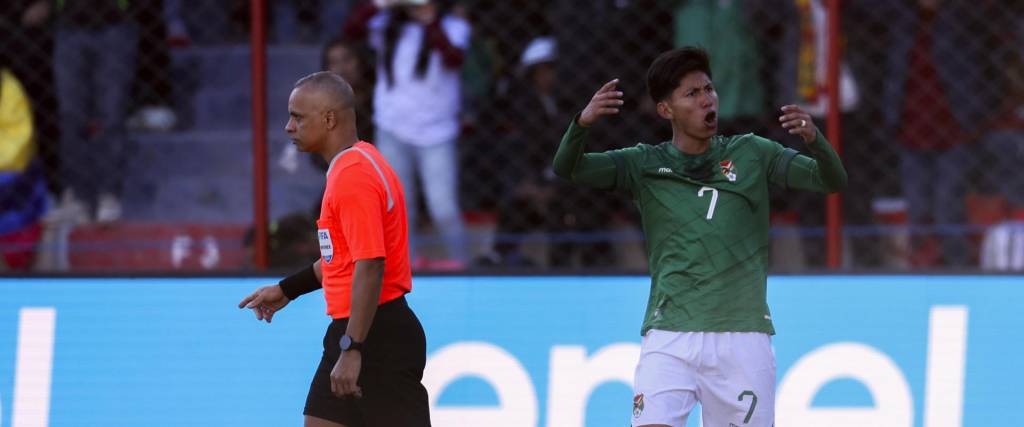 Miguel Terceros el autor del gol con el que Bolivia derrotó a Colombia