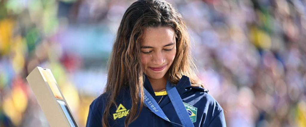 Rayssa Leal se hizo de la medalla de bronce