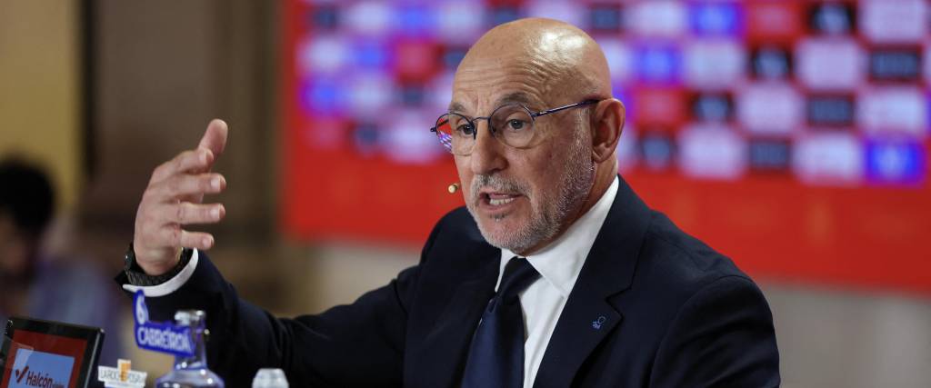 Luis De la Fuente, técnico de la selección de España