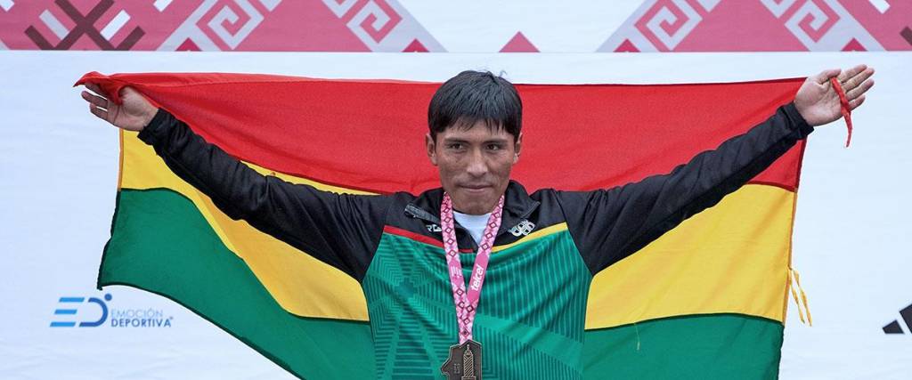 Héctor Garibay, atleta boliviano