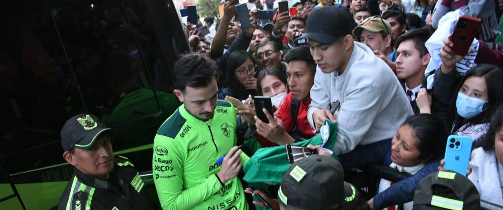 Guillermo Viscarra recibió el cariño del público en La Paz