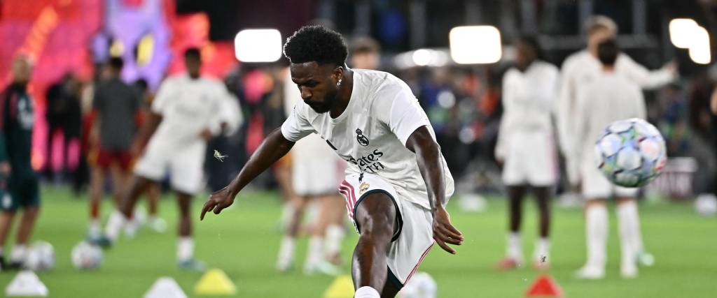 El jugador del Real Madrid Vinicius Junior.
