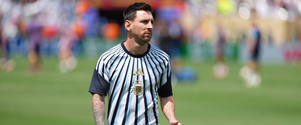 Lionel Messi, jugador de Argentina 