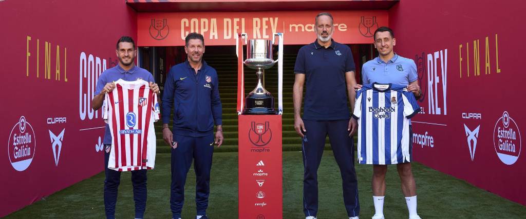 Los líderes del Atlético de Madrid y de la Real Sociedad.