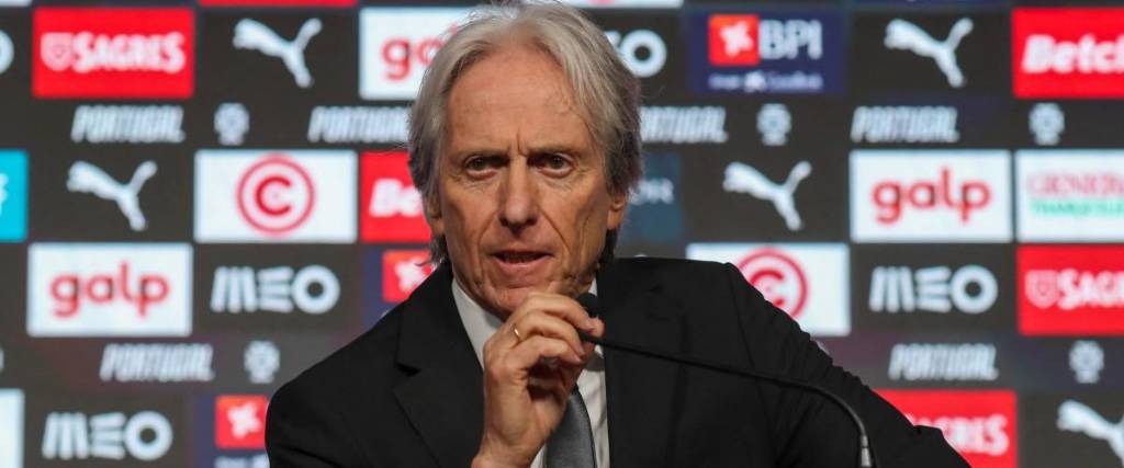 Jorge Jesus, seleccionador de fútbol de Portugal.