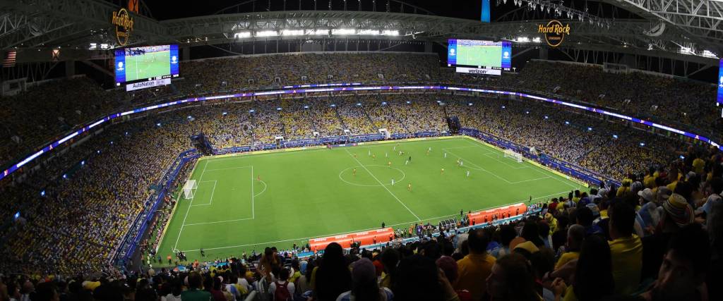 El estadio Hard Rock albergó la gran finald e la Copa América 2024. 