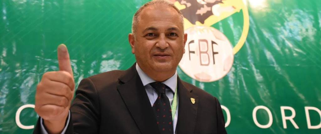 Fernando Costa, presidente de la Federación Boliviana de Fútbol (FBF).