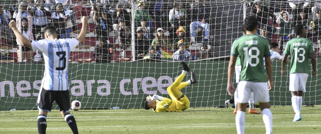 Argentina derrotó con facilidad a Bolivia en septiembre del año pasado por 3 goles a 0