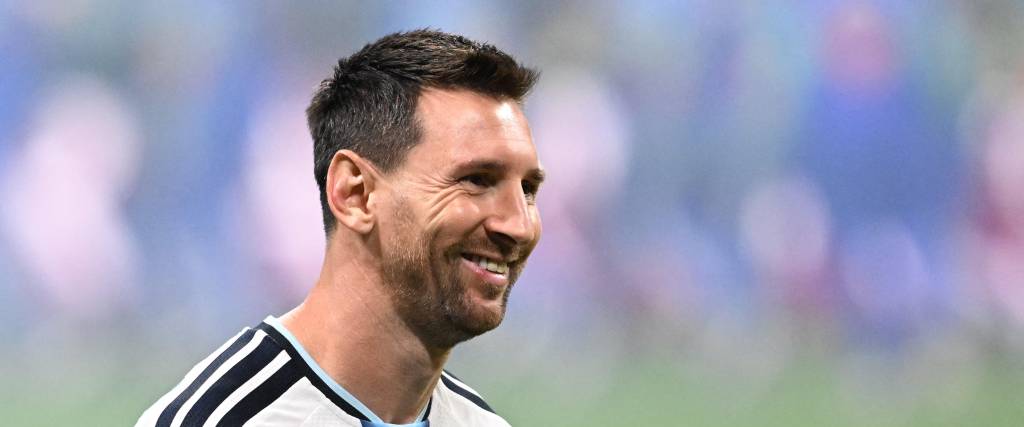 El jugador argentino Lionel Messi. 