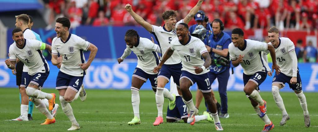 El equipo inglés logró una sufrida clasificación a ‘semis’ de la Eurocopa tras vencer a Suiza en los penales.