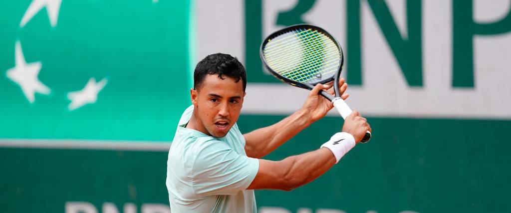 El tenista boliviano Hugo Dellien.