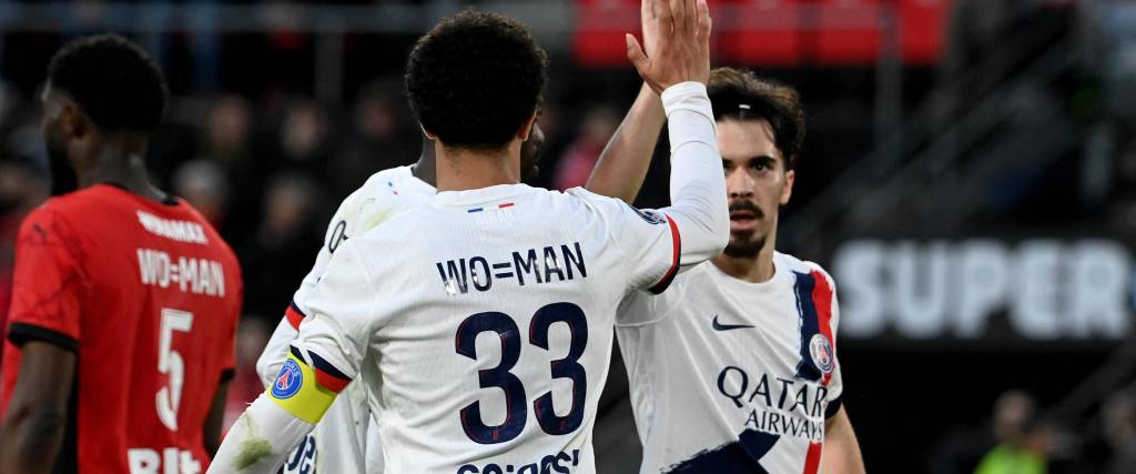 El Paris Saint-Germain goleó 4 - 1 al Rennes