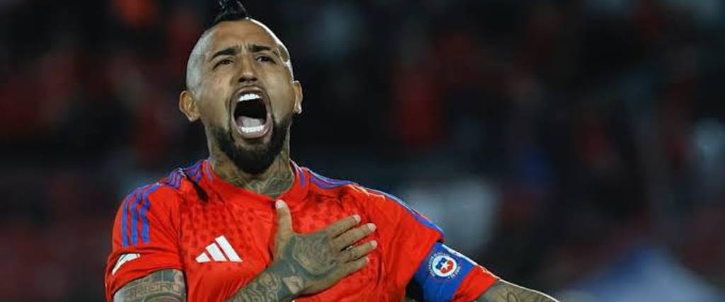 El mediocampista chileno Arturo Vidal. 