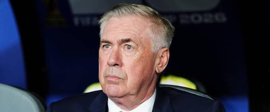 El entrenador de la selección brasileña, el italiano Carlo Ancelotti. 