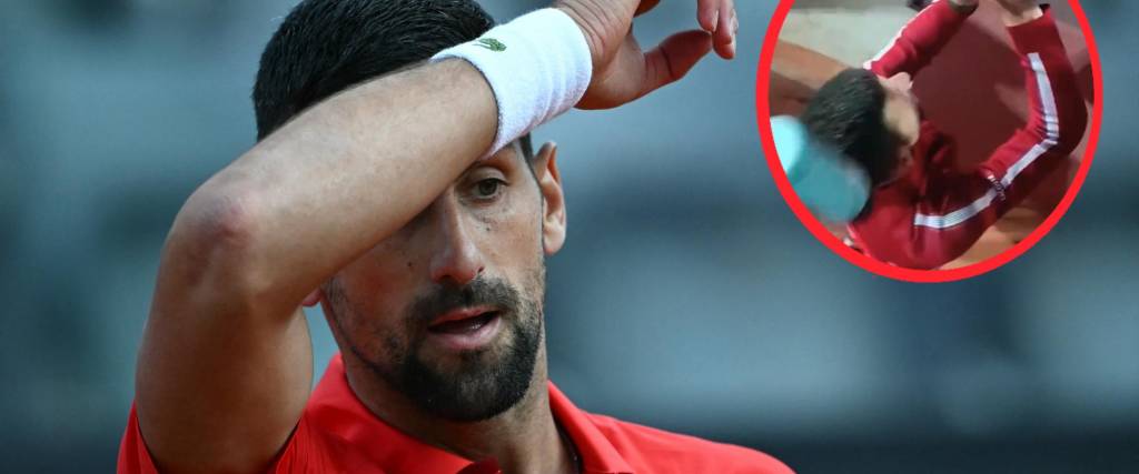 El tenista serbio Novak Djokovic.