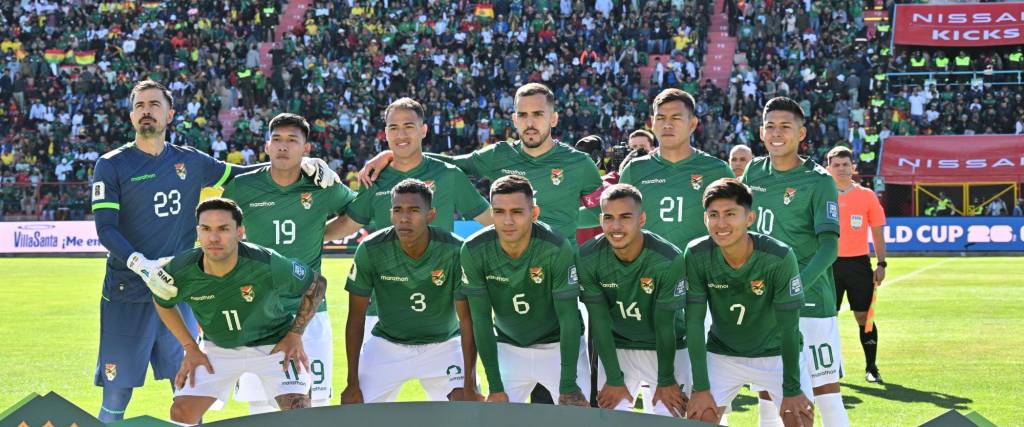 La selección de Bolivia, que derrotó a Colombia el jueves en El Alto