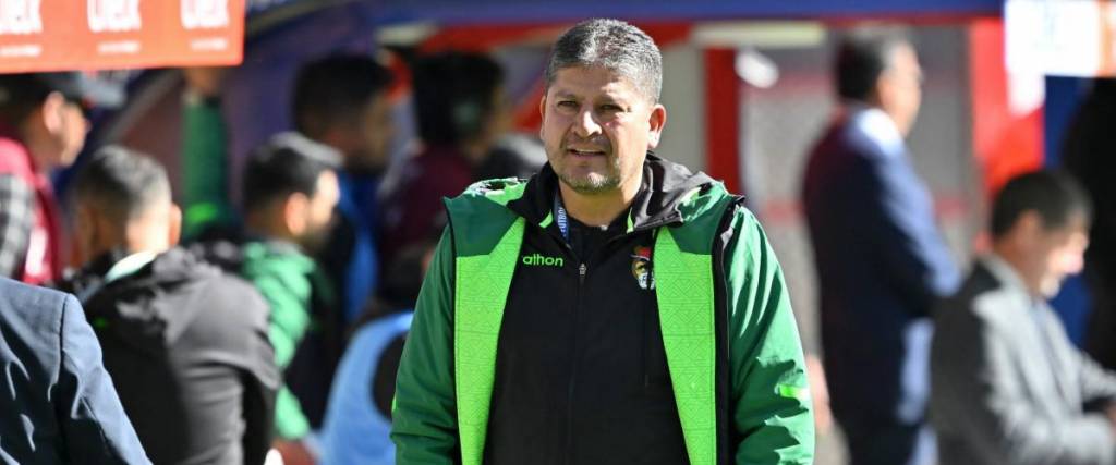 Oscar Villegas, técnico de la selección boliviana de fútbol