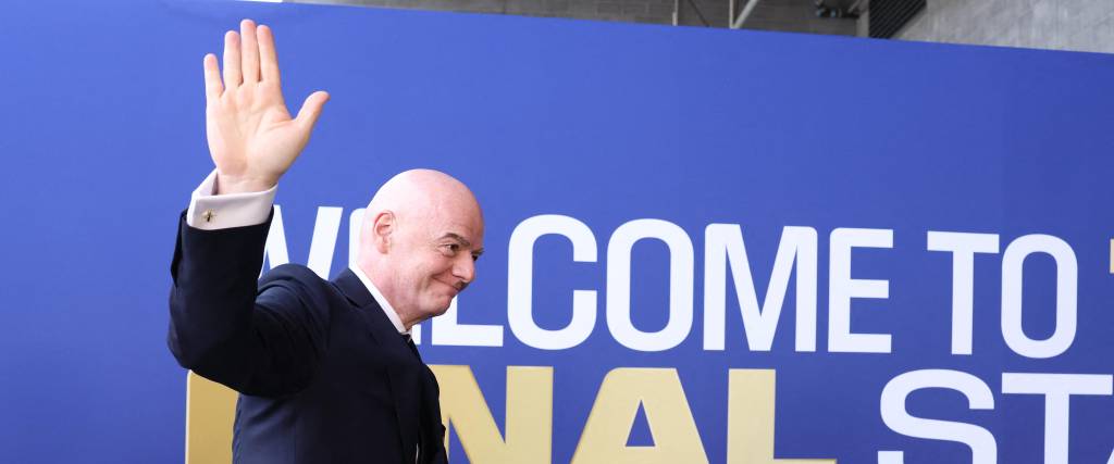 Gianni Infantino, presidente de la FIFA. 