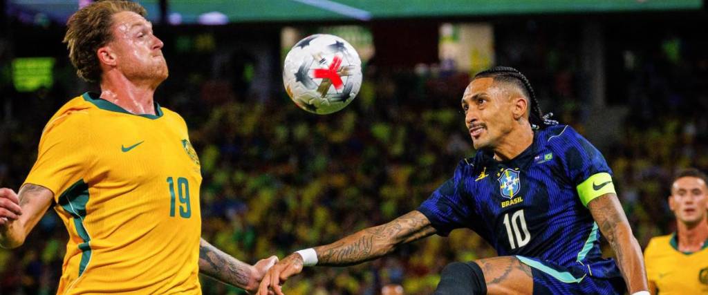 Incidencia del partido amistoso entre Australia y Brasil. 