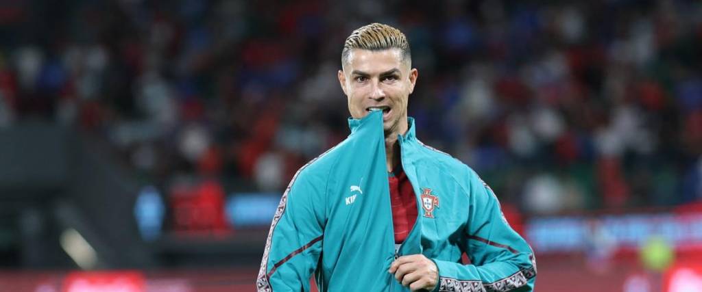 El delantero portugués Cristiano Ronaldo estuvo ausente en el partido ante Noruega.