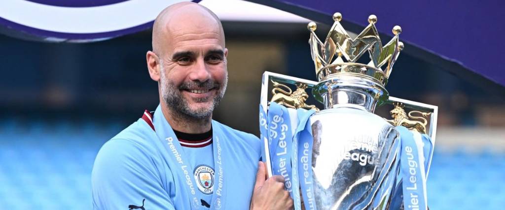 Pep Guardiola, exentrenador del Manchester City.