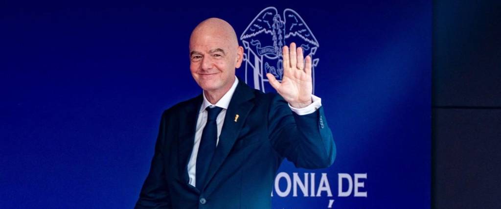 Gianni Infantino, presidente de la FIFA. 