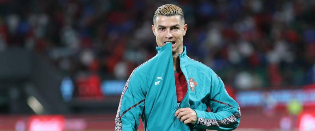 Cristiano Ronaldo, delantero de la selección de Portugal.