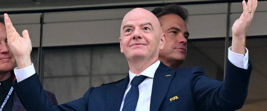 El presidente de la FIFA Gianni Infantino.