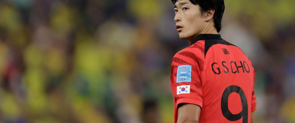 Cho Gue-sung es delantero de la selección de Corea del Sur