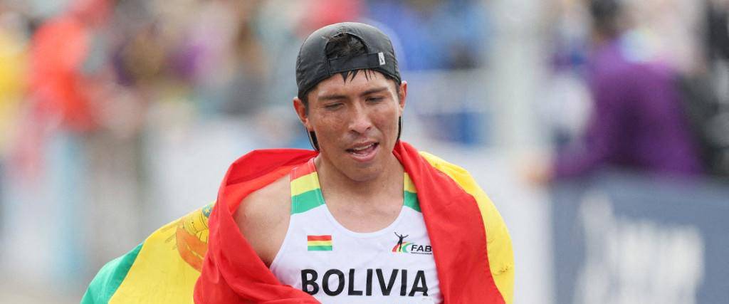 Héctor Garibay, atleta boliviano