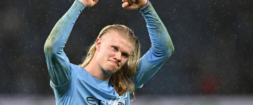 Erling Haaland, goleador del Manchester City