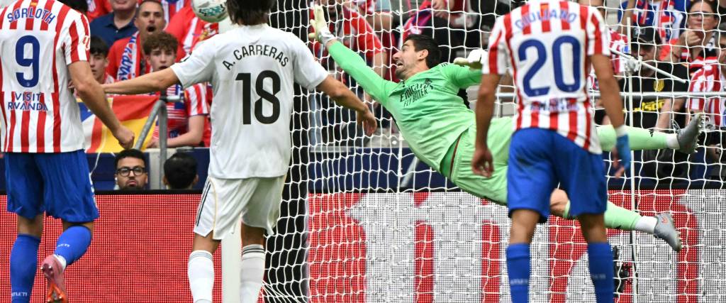Atlético de Madrid fue contundente ante el Real Madrid