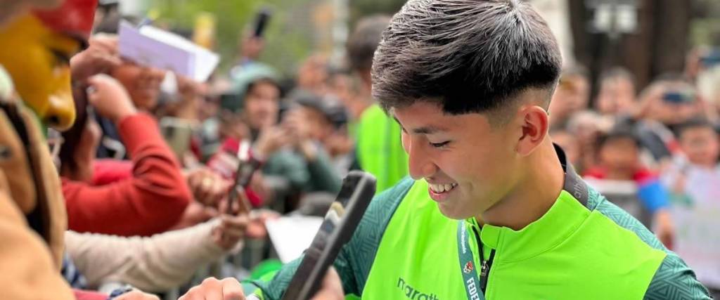 Miguelito Terceros fue de los más requeridos por los hinchas